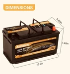 Weize Wise Platinum Agm Battery Series Groupsize 49 160RC 900CCA H8 Brand New.. Price: $144.97.