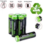 1-100X Button Top 3000MAH Battery 3.7V Rechargeable Batteries Cell F/ Flashlight New. Price: $80.59.