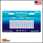 Eneloop Panasonic BK-4MCCA12FA Aaa 2100 Cycle Ni-mh Pre-charged Rechargeable Bat New. Price: $31.98.
