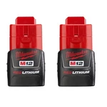 Milwaukee 48-11-2411 M12 12V 1.5 Ah Lithium-ion Battery Pack New. Price: $99.64.