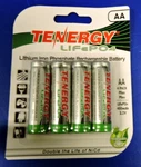 X Tenergy Aa 3.2V 400MAH Ultra Fast Rechargeable Battery LIFEPO4 / Solar Light New. Price: $5.95.