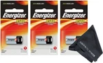 My Battery Supplier Energizer A544 6-VOLT Photo 3 Pack With Cloth New. Price: $36.99.