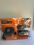X2 Ridgid R840088 Octane 18V 3.0AH Bluetooth Battery (2 Pcs) With Charger New. Price: $149.99.