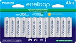 Panasonic BK-3MCCA16FA Eneloop Aa 2100 Cycle Ni-mh Pre-charged Rechargeable New. Price: $64.99.