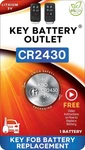 CR2430 Battery Replacement For Key Fobs Universal Fit & Video Guide New. Price: $16.09.