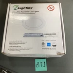 Lighting Ultra Thin Recessed Led E2-P6INCH-16W 10W Emergency White Open. Price: $98.00.