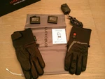 Heated Gloves, Rechargeable, Waterproof, Large Adult, Black, Luckcolor Y.16 New. Price: $89.95.