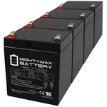 Mighty Max 12V 5AH F2 Sla Replacement Battery For Long WP5-12 4 Pack New. Price: $52.99.