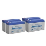 Power-sonic 12V 7AH Battery Replacement For Expertpower EXP1272 4 Pack New. Price: $79.99.