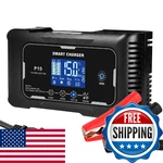 Yhchkj Battery 0-15A,12V/24V Lithium CHARGER,9 Stage With Pulse New. Price: $50.27.