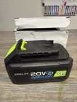 Steelite 21V 4.0AH Li-ion Battery For Lawn Mower/snow Blower/shovel New. Price: $59.99.