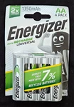 4 Pack Aa Energizer Rechargeable Batteries New. Price: $9.99.