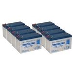 Power-sonic 12V, 7AH, Agm, Battery Replaces Jupiter JB12-009F2 8 Pack New. Price: $159.99.