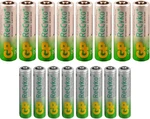 Gp Recyko Nimh Rechargeable 8 & Aaa Batteries New. Price: $27.35.