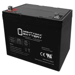 Mighty Max 12V 75AH Agm Battery Compatible With Seawill LSW1260L New. Price: $149.99.