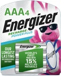 Energizer Aaa Power Plus Nimh Rechargeable Batteries, 4-PACK New. Price: $6.29.