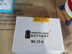 Mighty Max Battery 6V 12AH F2 For Power Patrol SLA0955 SLA3032 Rechargeable New. Price: $52.19.