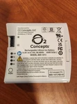 O2 Concepts Liberty Rechargeable Battery Lithium Ion 800-1072 Used. Price: $250.00.