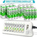 Ebl Aaa Rechargeable Batteries 2300 1100 2800MAH / Ni-mh Optional Charger Lot New. Price: $36.49.