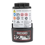 Ridgid 12-VOLT 2.5 Amp Advanced Lithium-ion Rechargeable Battery For Rp 115, New. Price: $87.31.