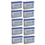 Power-sonic PS-670 6V 7AMP Sla Battery Pack Of 10 New. Price: $99.99.
