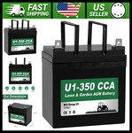 Weize 12V Agm Lawn Battery 350CCA For Tractors And Mowers New. Price: $139.99.