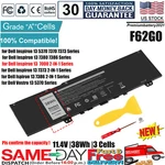 Battery For Dell Inspiron 13 7000 2-IN-1 7373 7386 7370 7380 5370 F62G0 RPJC3 Us New. Price: $16.99.