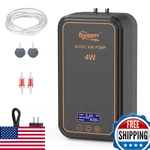 Hygger Rechargeable Aquarium Air Pump, Lithium Battery, Ac/dc, Dual Outlets New. Price: $69.87.