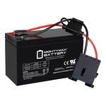 Mighty Max 12V 9AH F2 Sla Battery Compatible With Kids Electric Power Wheel Toys New. Price: $41.99.