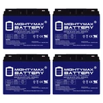 Mighty Max 12V, 22AH, Gel, Battery Replaces Energy Power EP-SLA12-22B1 4 Pack New. Price: $219.99.