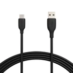Usb-c Usb-a 2.0 Fast Charger Cable Black 10 Feet Open. Price: $9.68.