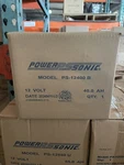 Power Sonic Non-spillable Battery Non-hazardous Volt 40.0 Ah PS-12400 New. Price: $124.99.