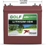 Trojan 30AH Lithium-ion 48V Golf Car Battery GC2-48-G New. Price: $1200.00.