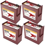 4 Pack Of Trojan J185-AES 12V Superior Deep Cycling Vrla Agm Batteries Bci 921 New. Price: $3459.24.