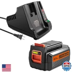 Pengjbatter 40V 3000MAH Lithium Battery Charger Combo For Black&decker LBXR36 New. Price: $73.77.