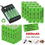 16PCS Aaa Rechargeable Battery Alkaline Batteries 3000MAH 1.5V Power Charger New. Price: $22.99.