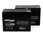 Pack - Expertpower 12V 10AH F2 Terminal Rechargeable Sla Agm Battery New. Price: $47.99.