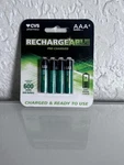 Cvs Pharmacy Aaa Rechargeable Batteries 4PK Up To 600MAH Charged & Ready Use New. Price: $14.90.