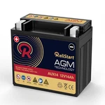 Relistart AUX14 Auxiliary Battery, Agm 14AH, RED-12V14AH New. Price: $152.99.