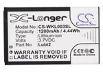 Cameron Sino 3.7V 1200MAH Li-ion Repl. Battery For Vertu & I-mobile Smartphone New. Price: $23.65.