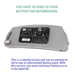 Rebuild Service For 3M Adflo 837630 10.8V Li-ion Battery. Price: $140.00.