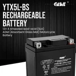 YTX5L-BS Motorcycle Battery Replacement For Honda 250CC CRF250X 2004 2018 New. Price: $22.99.