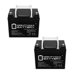 Mighty Max 12V 35AH Sla Internal Thread Battery For Fullriver DC35-12A Pack New. Price: $144.99.