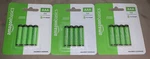 Amazon Basics Aaa High-capacity Rechargeable Batteries 4 Count (3 Pack) 12 Total New. Price: $9.00.