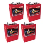 4PC Battery USL16HC-XC2 Group 903 6V Deep Cycle Flooded Lead Acid New. Price: $2034.90.