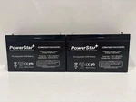 Pk Powerstar AGM610 Deep Cycle Rechargeable Storage Battery (6V10AH/20HR) New. Price: $50.00.