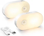 Lyridz 2-PACK Rechargeable Motion Sensor Led Night Light New. Price: $20.39.