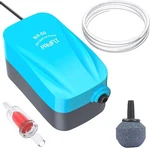 Pawfly Aquarium 15-40 Gph Compact Air Pump Quiet Oxygen 3-20 Gallon, Blue New. Price: $18.48.