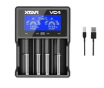 Xtar VC4 Usb Battery Charger 10440 14500 14650 15270 16340 18650 18700 New. Price: $21.65.