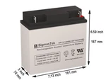 12V 18AH Nb Terminal B&b Battery EVP20-12 Sla Replacement By Sigmastek New. Price: $38.99.
